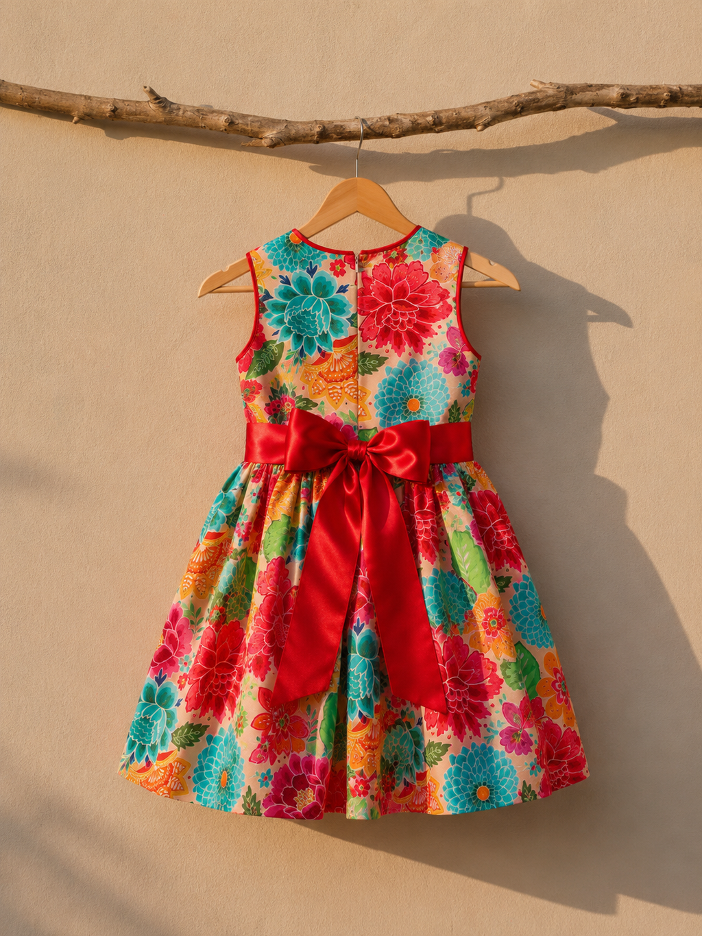 Garden Collar Floral Dress