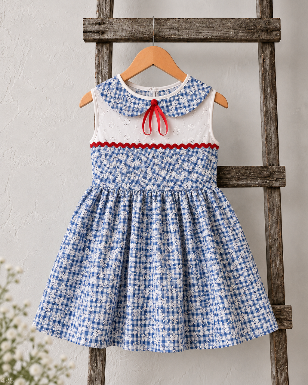 Coastal Charm Peter Pan Dress