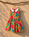 Garden Collar Floral Dress