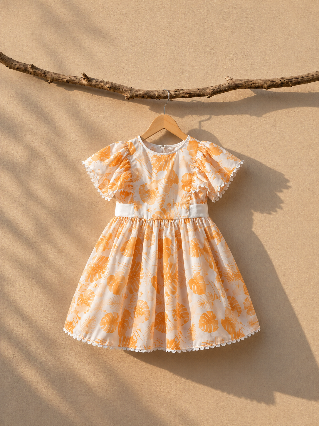 Bloom Ruffle Monsoon Dress – Doynes