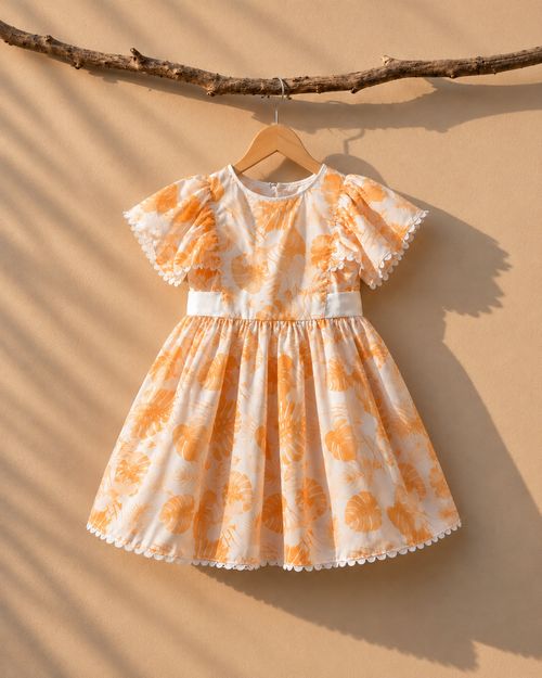 Bloom Ruffle Monsoon Dress