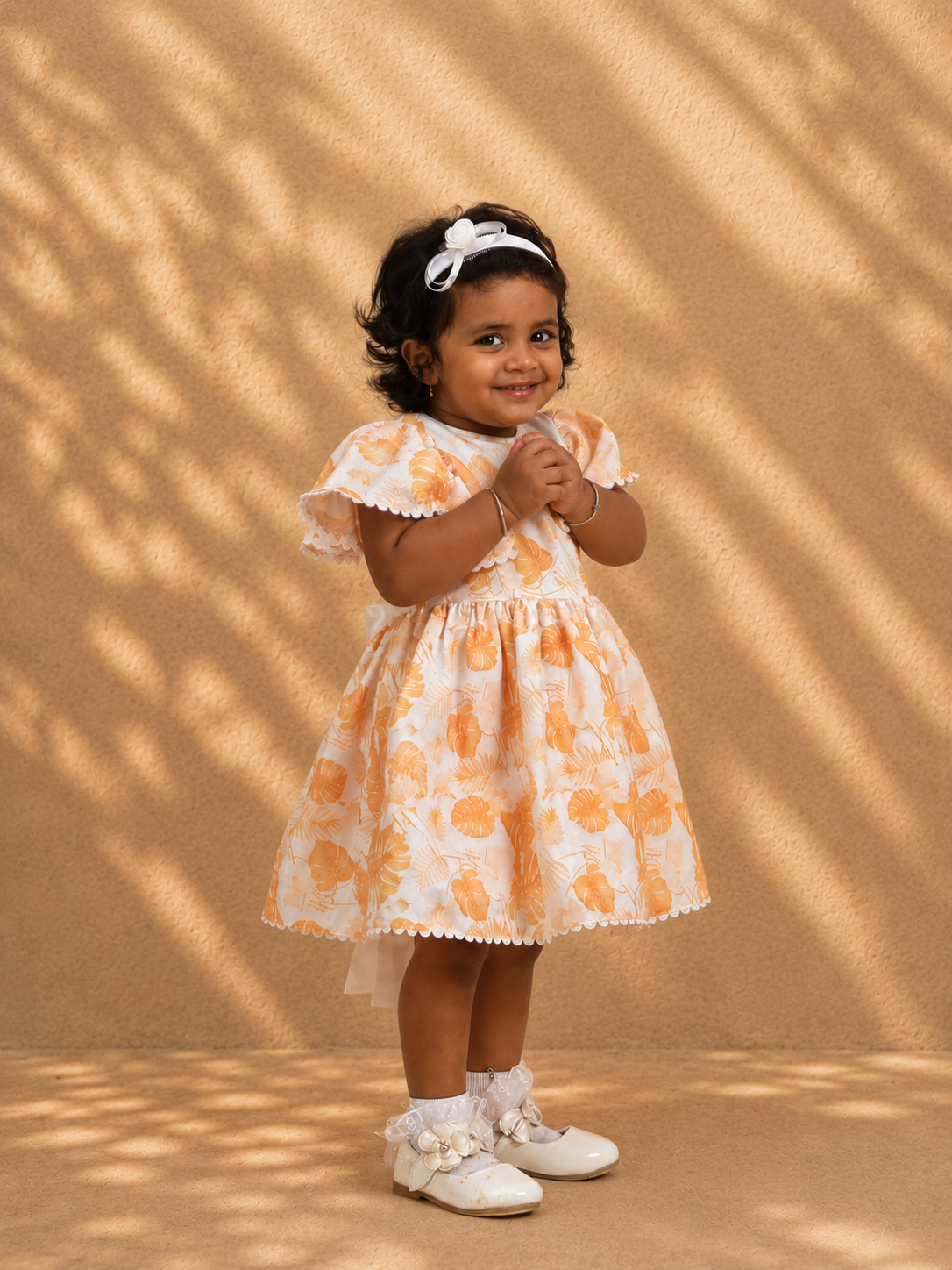 Bloom Ruffle Monsoon Dress
