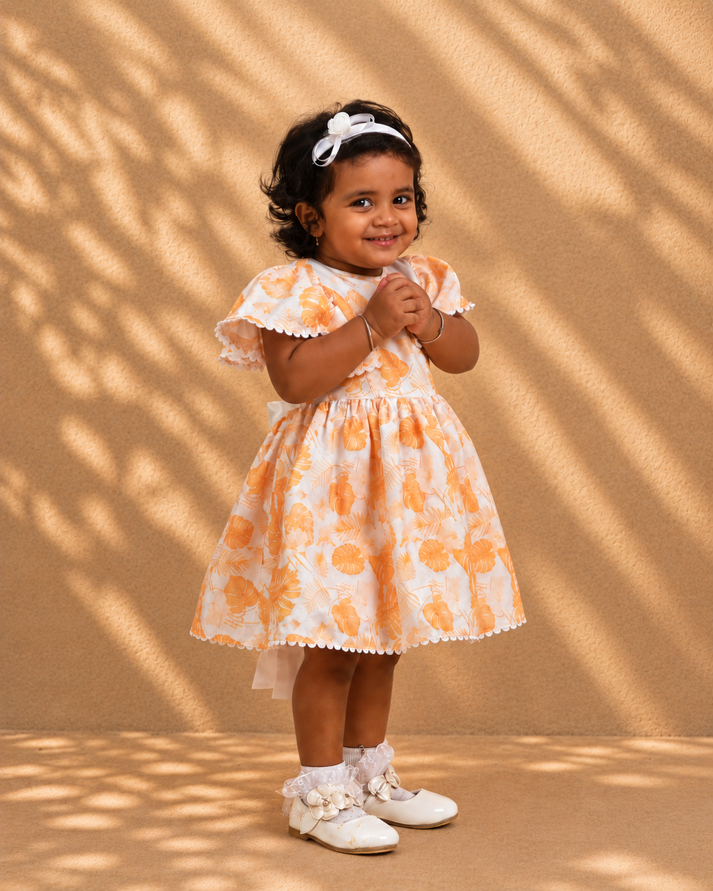 Bloom Ruffle Monsoon Dress