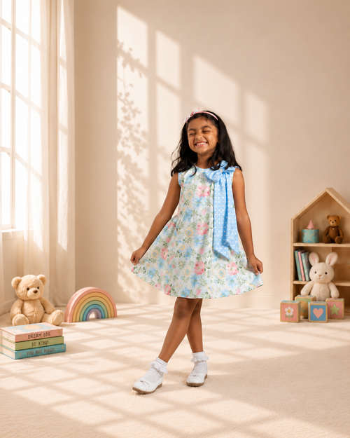 Bluebell Bloom Shift Dress