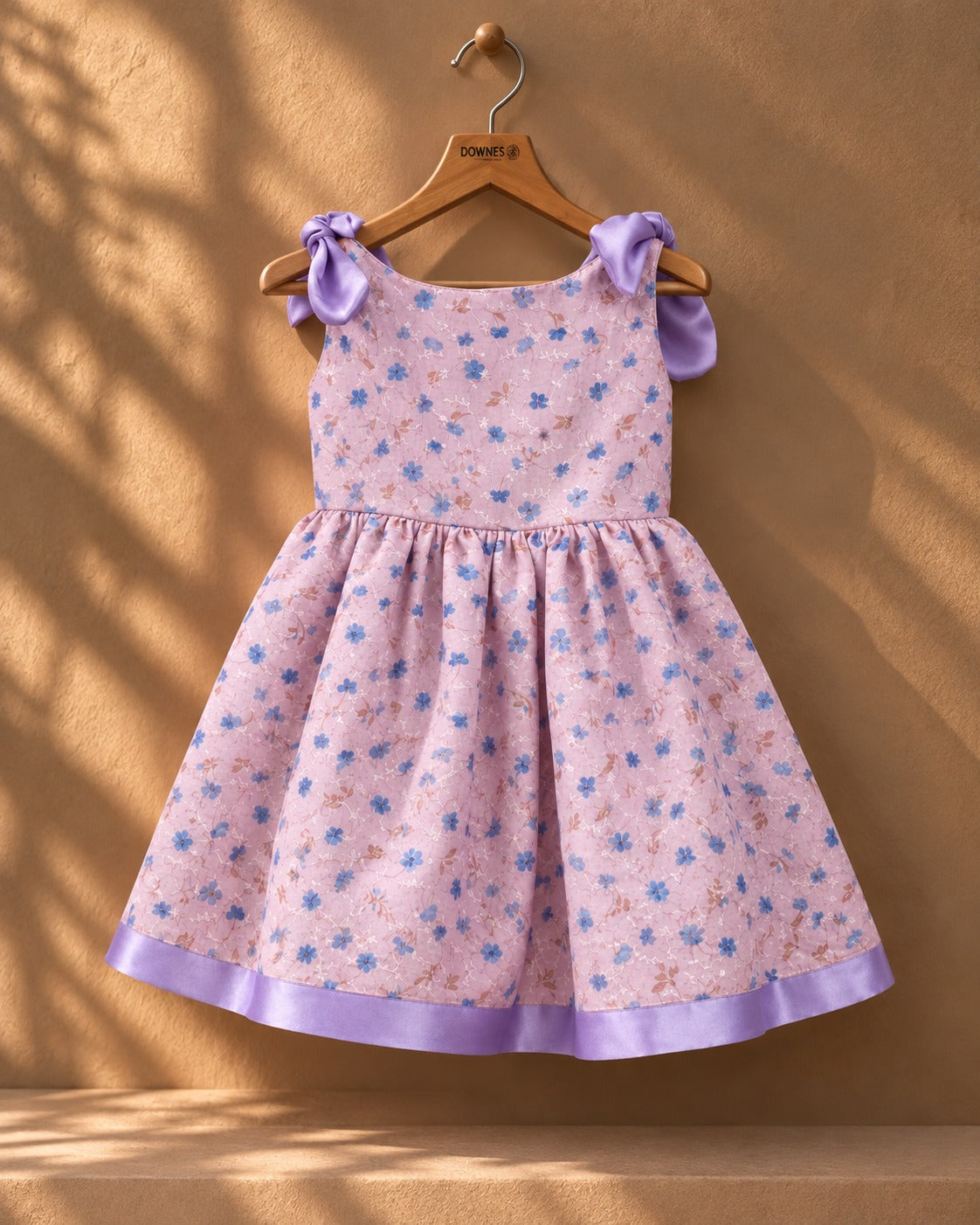 Lavender Meadow Bow Dress