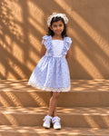 Bluebell Ruffle Bow Dress