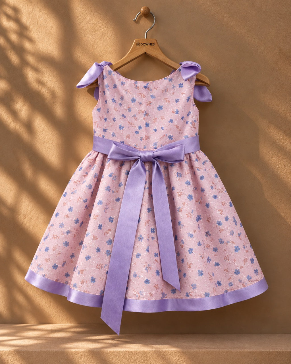 Lavender Meadow Bow Dress