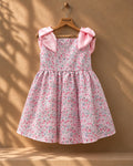 Blush Blossom Bow Dress