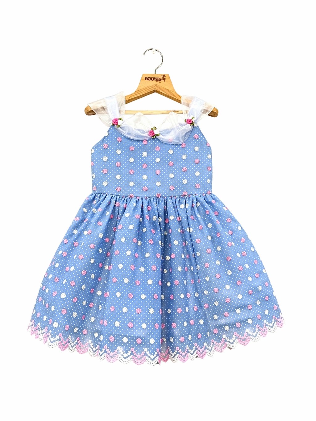 Petal Party Organza Bow Dress
